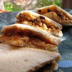 Peanut-Apple Butter Sandwich