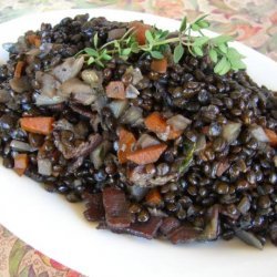 Ragout of Beluga Lentils from the James Beard House