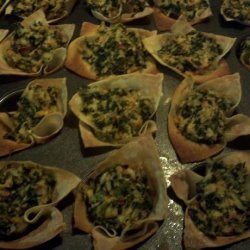 Spinach and Artichoke Cups