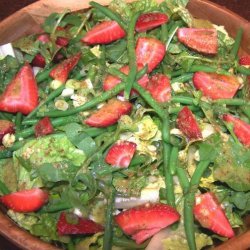 Spring Salad With a Really Cool Dressing!