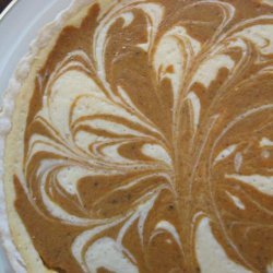 Pumpkin-Swirl Cheesecake Tart