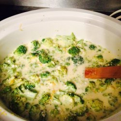 Low Carbed Broccoli and Cheese Soup