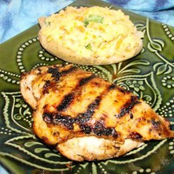 Maple-Glazed Barbecue Chicken
