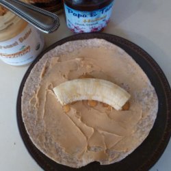 Peanut Butter & Banana Wrap