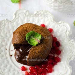 Chocolate cakes with liquid centers