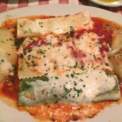 Cannelloni or Manicotti With Chicken