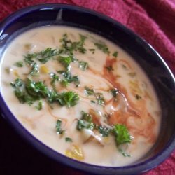 Creamy Celery and Blue Cheese Soup