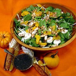 Spinach Salad With Lime Poppy Seed Dressing