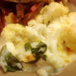 Gratin Coliflor - Spanish Cauliflower Gratinada