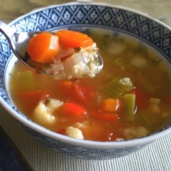 Vegetable-Rice Soup
