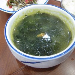 Korean Style Seaweed Soup
