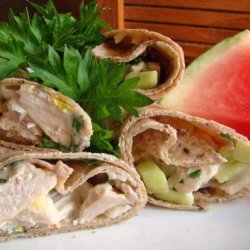 Chunky Chicken Salad Wraps - Ww