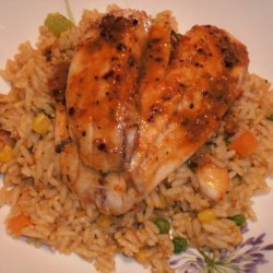 Oriental Oven-Fried Rice