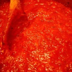Bev's Own Tomato Sauce