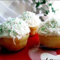 Lime-Coconut-White Chocolate Chip Muffins