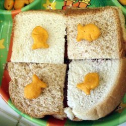 Goldfish Checkerboard Sandwiches