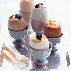 Scrambled Eggs in a Cup