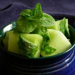 Fresh Mint Melon Ball Salad