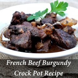 Crock Pot - Beef Burgundy