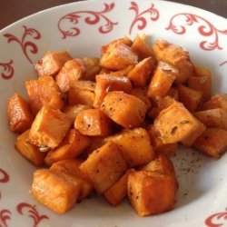 Roasted and Spiced Sweet Potatoes