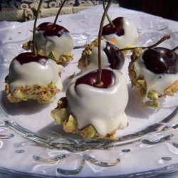 Chocolate Pistachio Cherries