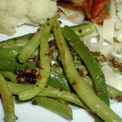 Green Beans With Whole Grain Mustard