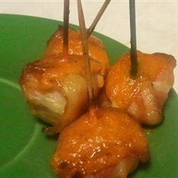 Bacon Wrapped Water Chestnuts IV