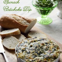 Hot Artichoke Dip with Green Chiles