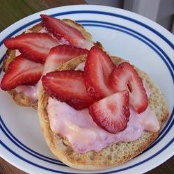 Fruit Stacked English Muffins