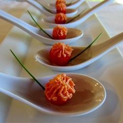 Pressed Smoked Salmon Mousse Appetizer