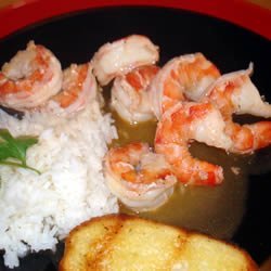 Rum and Lime Prawns