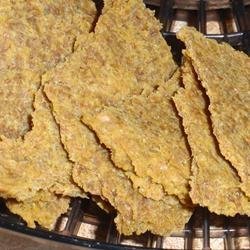 Cheezy Flax Crackers