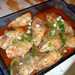 Mediterranean Chicken with Eggplant