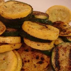 Grilled Zucchini and Squash