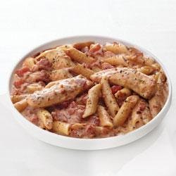 Creamy Parmesan and Sun-Dried Tomato Chicken Penne