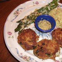Perfect Crab Cakes With Green Onions