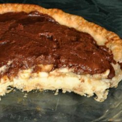 Chocolate Topped Banana Cream Pie