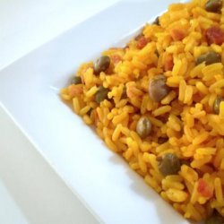 Rice With Pigeon Peas - Arroz Con Gandules