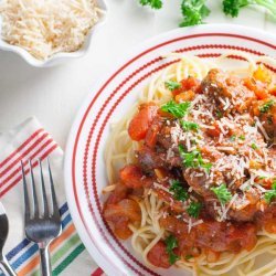 Tomatoes and Zucchini With Meatballs