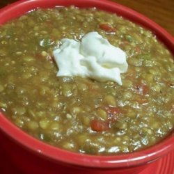 Spicy Red Lentil Chili