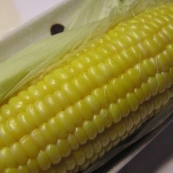 Microwaved Corn in the Husk
