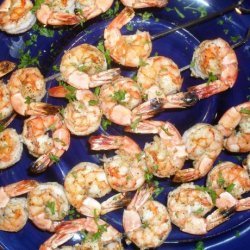 Barbecued Prawns (Shrimp) With Mustard Dipping Sauce