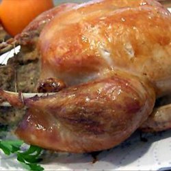 Simple/Easy Stuffed Roast Chicken With Gravy (For Beginners)