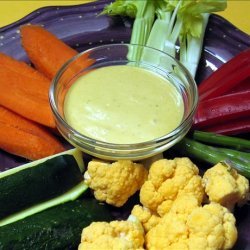 Curry-Honey Vegetable Dip