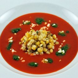 Corn and Red Pepper Soup