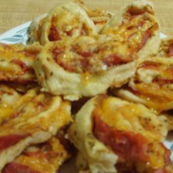 Cheese and Ham Scrolls