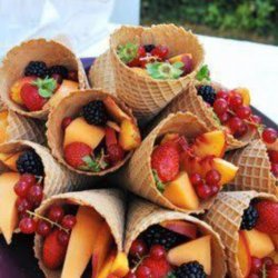 Fanciful Fruit Pizza