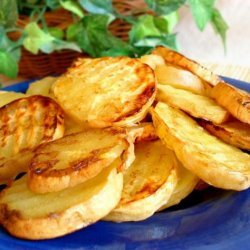 Grilled Crinkle Sweet Potatoes