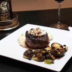 Balsamic and Goat Cheese Filet Mignon