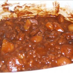 Crock Pot Sausage and Beans